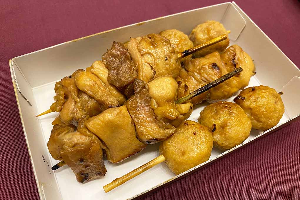 両国国技館 やきとり