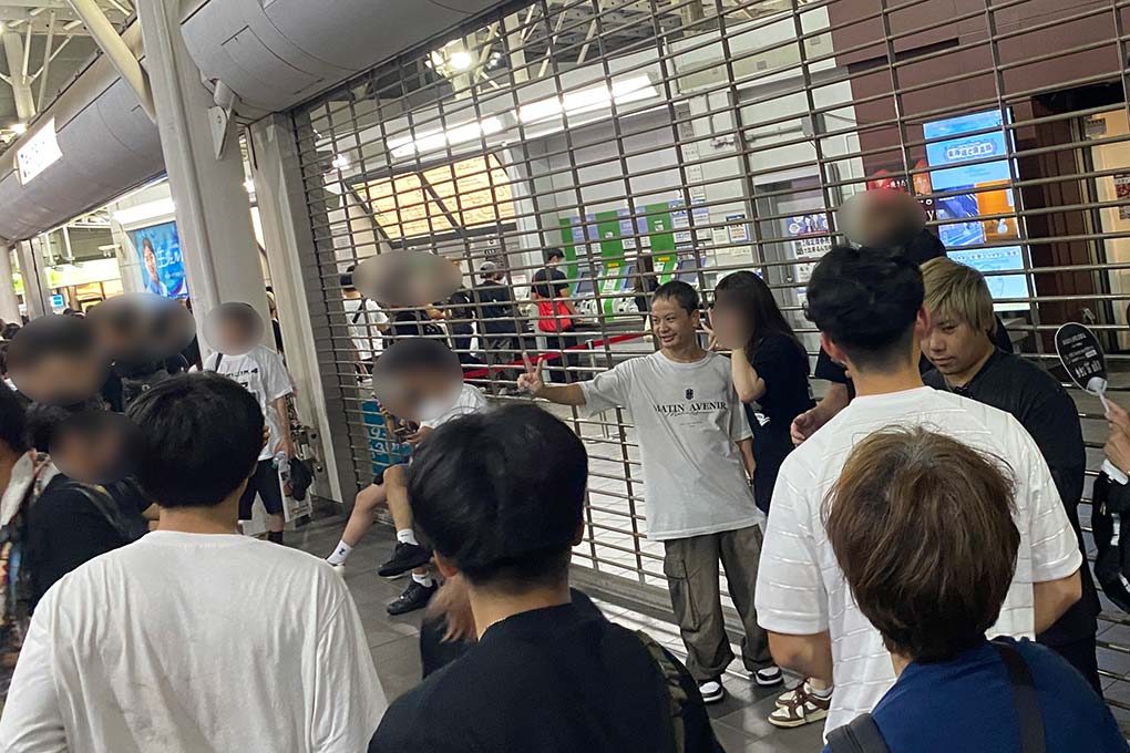 RIZIN 帰り道 混雑