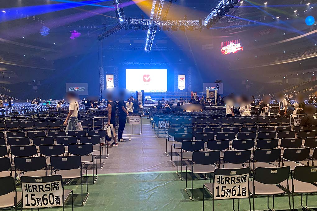 RIZIN さいたまスーパーアリーナ RRS席