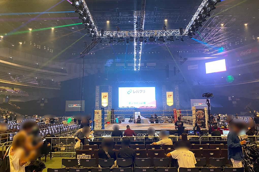 RIZIN さいたまスーパーアリーナ VIP席