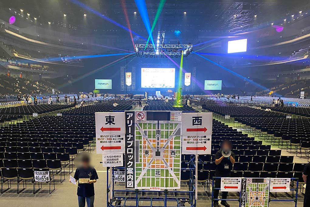 RIZIN 超RIZIN4 会場 チケット 座席 全体