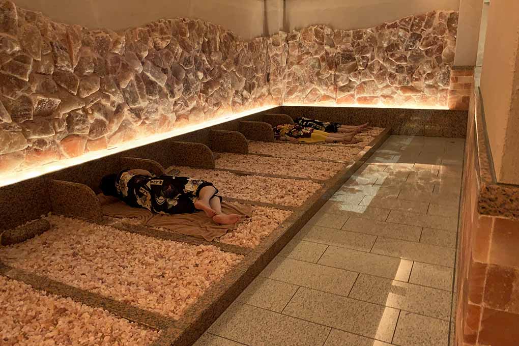 スパジアムジャポン 岩盤浴